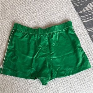 Zara Green Athletic Shorts